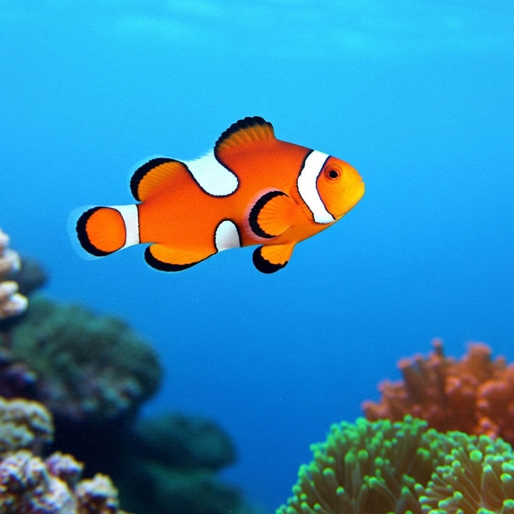 Pez Payaso Ocellaris Misbar (Amphiprion ocellaris)
