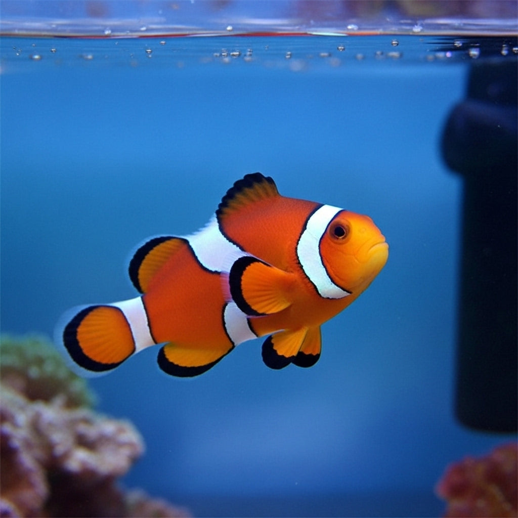 Pez Payaso Ocellaris Misbar (Amphiprion ocellaris)